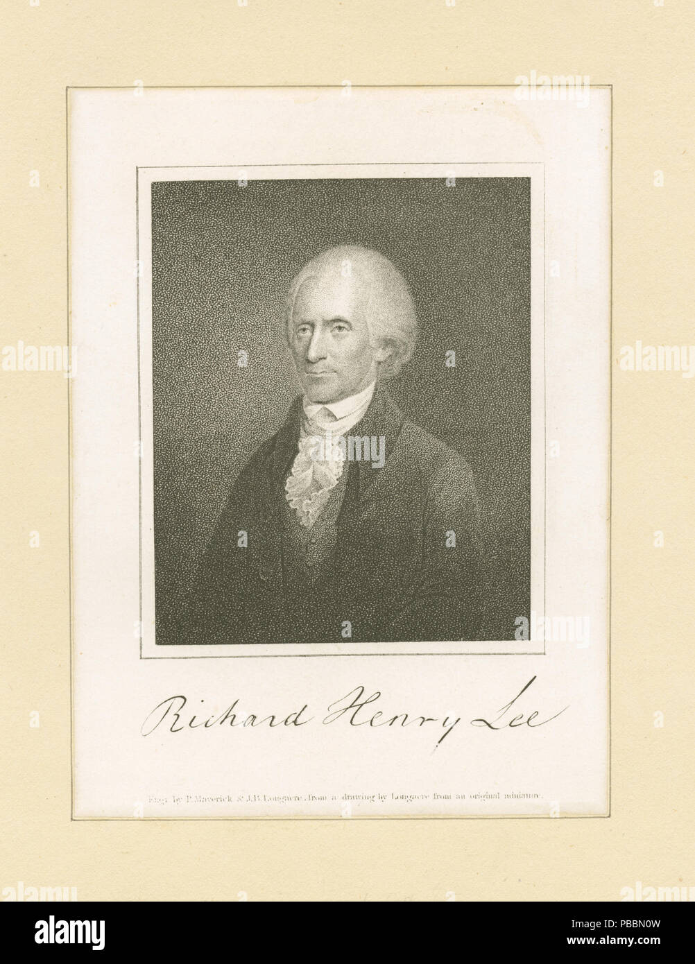 1260 Richard Henry Lee (NYPL b13512822-423189) Foto Stock