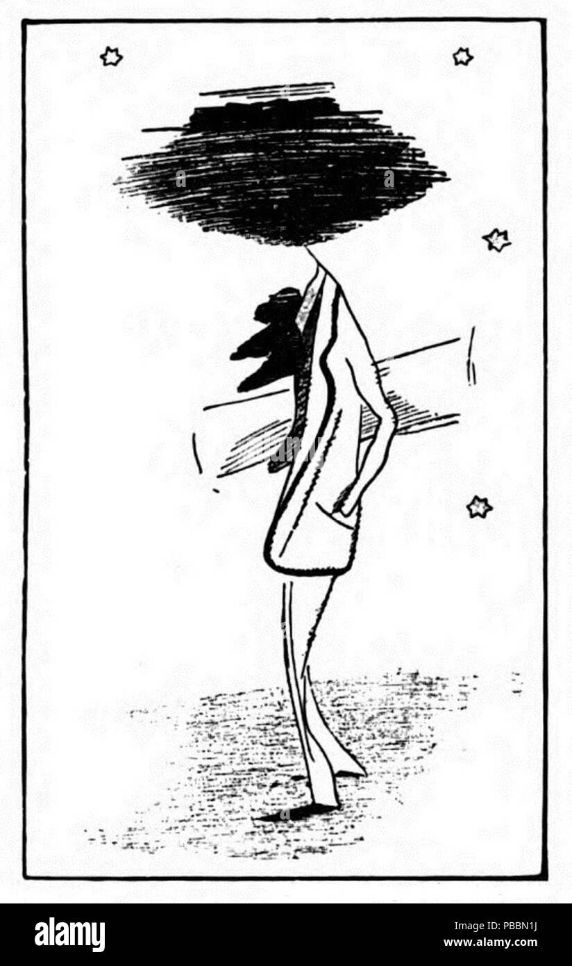 1260 Richard Le Gallienne la caricatura Foto Stock