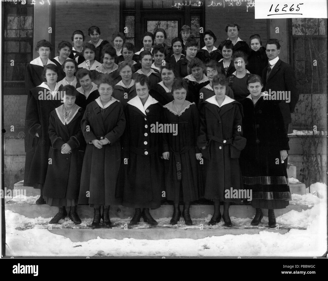 1147 Oxford College Chorale 1917 (3191500624) Foto Stock