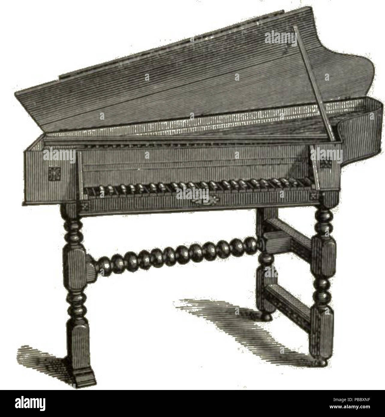 1153 Pagina 667b (un dizionario di musica e musicisti vol 3) Foto Stock