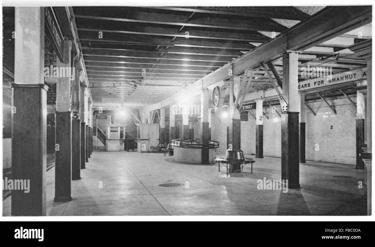 1169 Park Street guardando verso sud Foto Stock