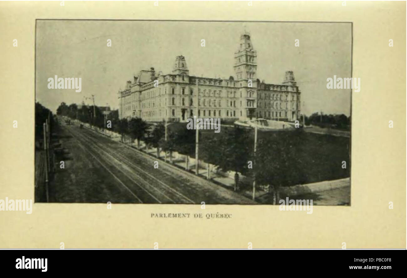 1170 Parlement de Québec Foto Stock