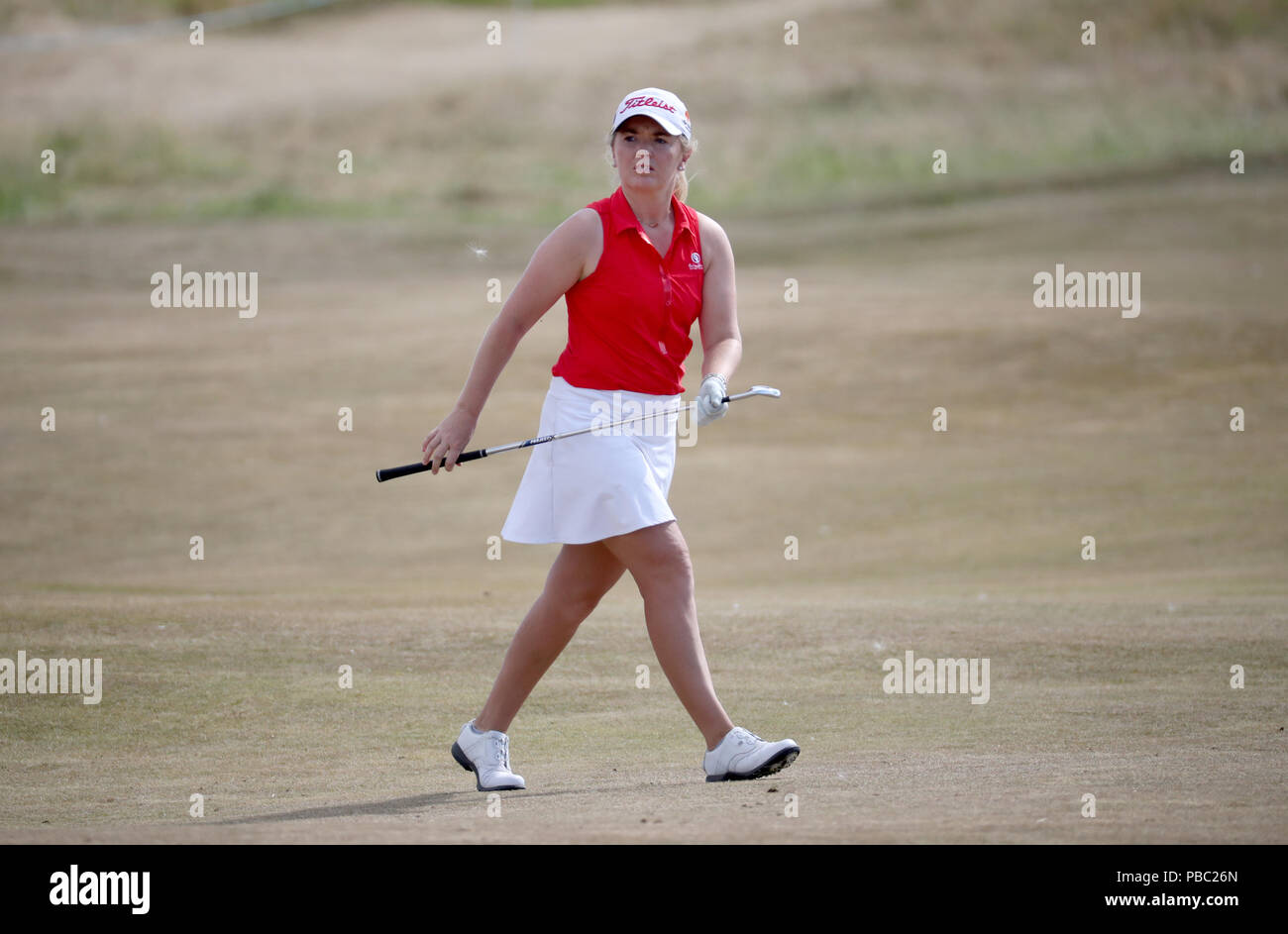 Legge inglese del Bronte il 18 durante il giorno due del 2018 Aberdeen Standard Investments Ladies Scottish Open al Gullane Golf Club. STAMPA ASSOCIAZIONE Foto, Foto data: Venerdì 27 luglio 2018. Il credito fotografico dovrebbe essere: Jane Barlow/PA Wire. Foto Stock