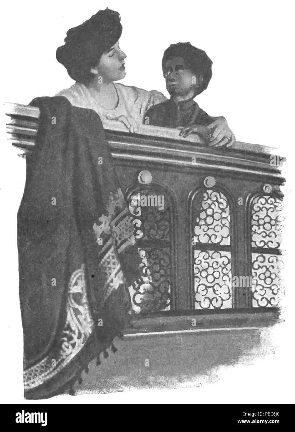 1202 PL Pani Dulska przed sądem pagina 63a Foto Stock