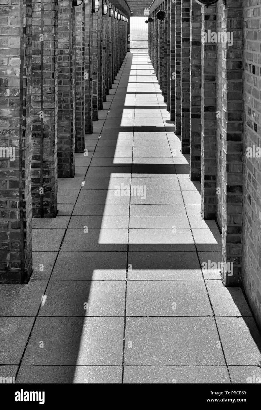 Architettura sul Kollhoff Tower Berlin Foto Stock