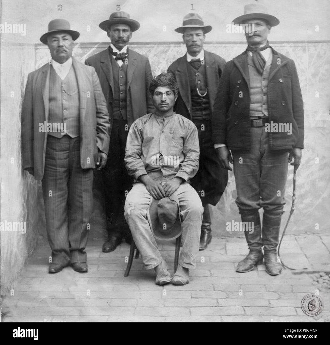 1209 la polizia criminale e maipu Foto Stock