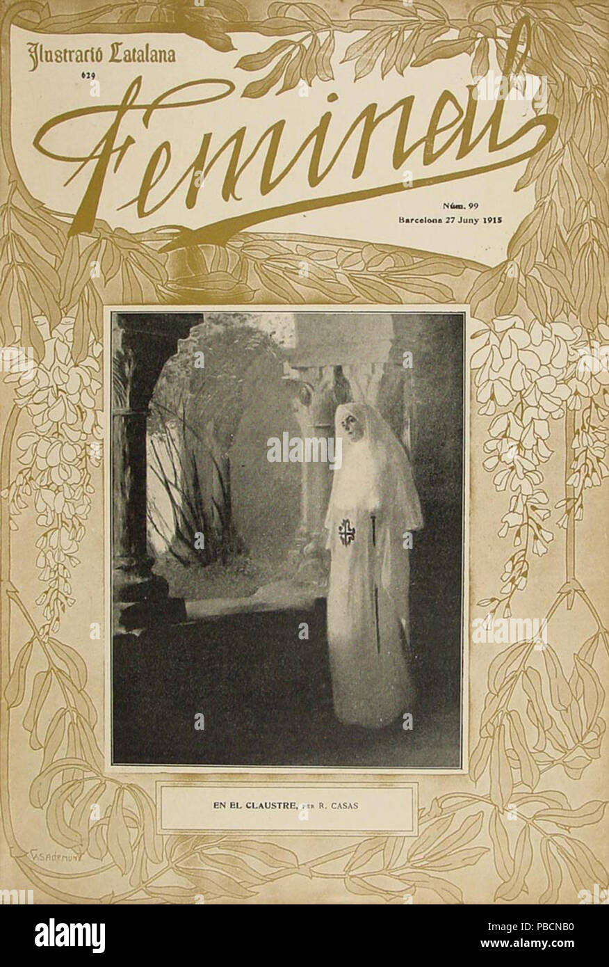 1213 Portada Feminal número 99 Foto Stock