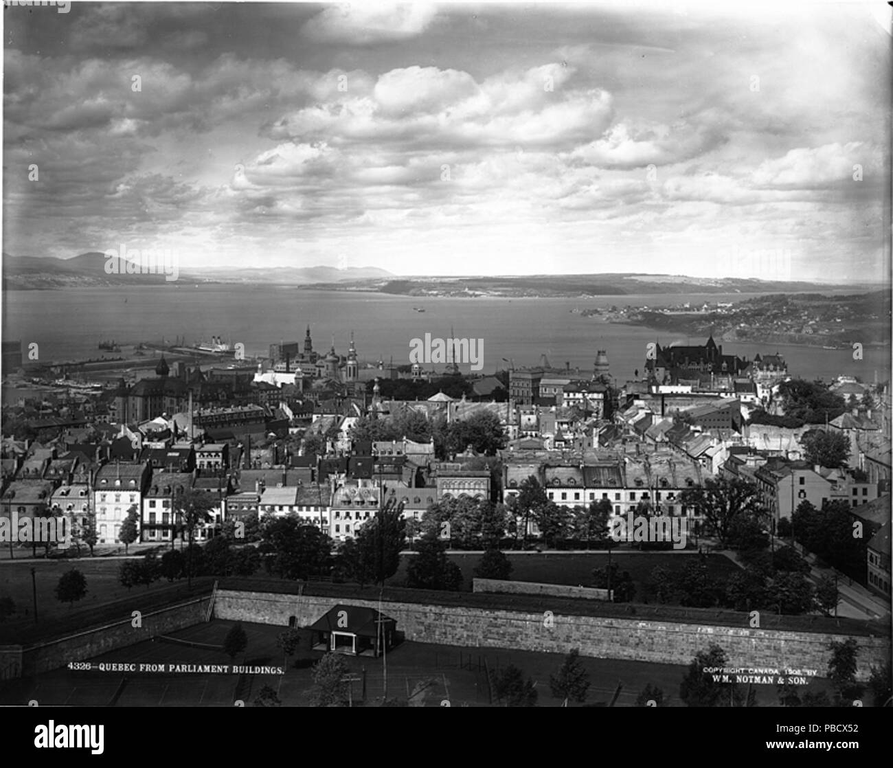 1239 Quebec City da gli edifici del Parlamento europeo, QC, 1908 (2922147620) Foto Stock