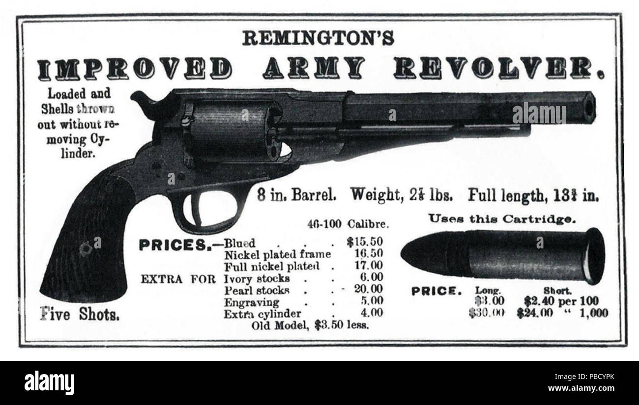 1252 Remington 46 la conversione Foto Stock 1252 Remington 46 la conversione Foto Stock