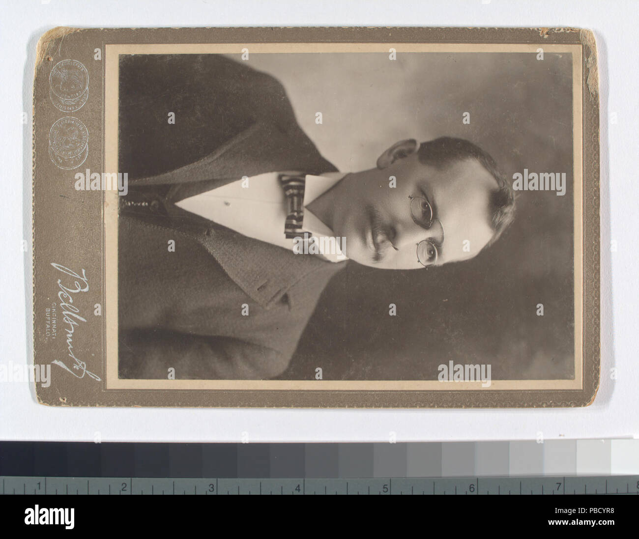 1252 Ren Mulford, Cincinnati corrispondente della vita sportiva, Sinceramente vostro Ren Mulford Feb 17, 1900 (NYPL b13537024-56851) Foto Stock