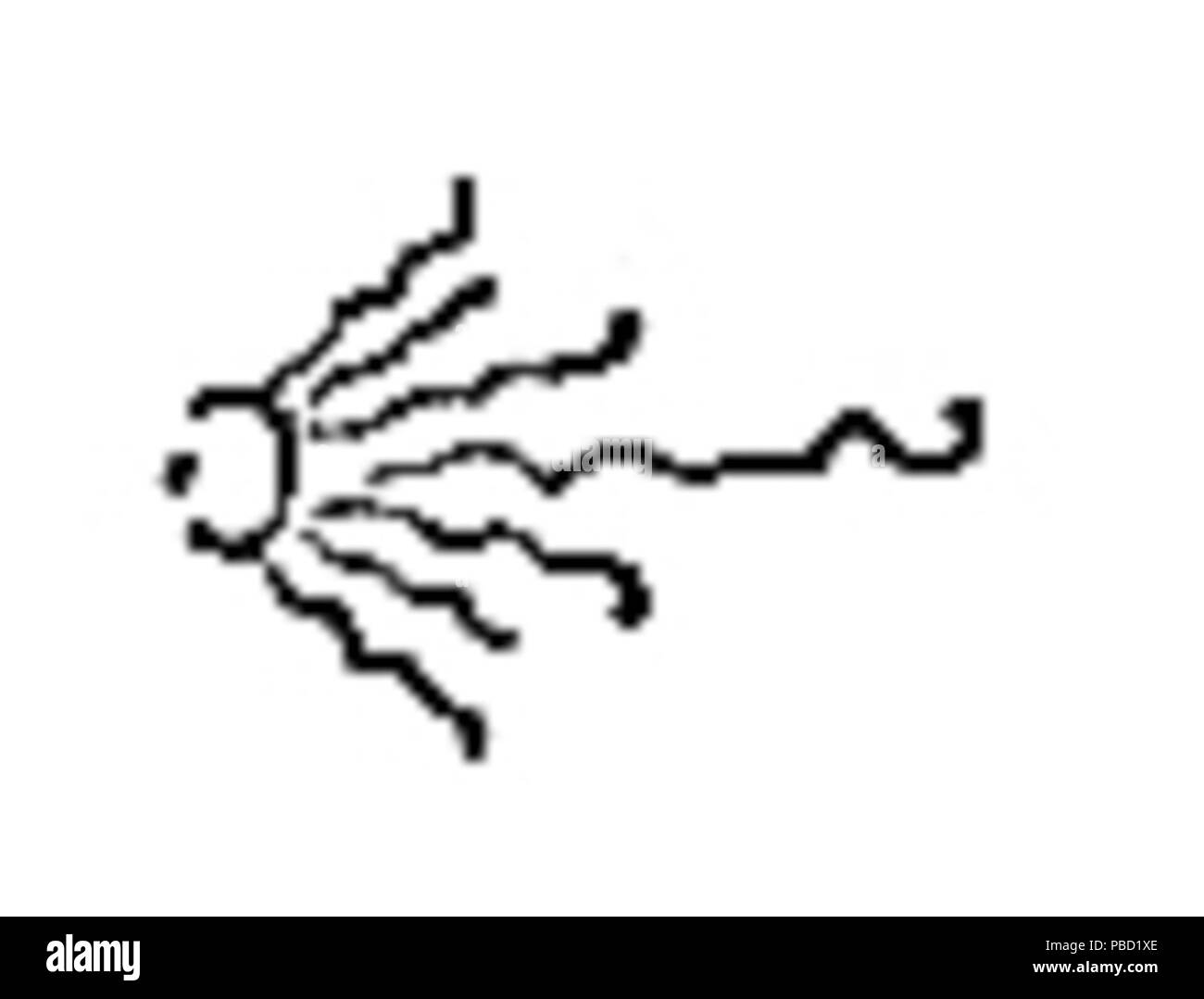 1267 Rodziewiczówna - Straszny dziadunio ornamento 3 Foto Stock