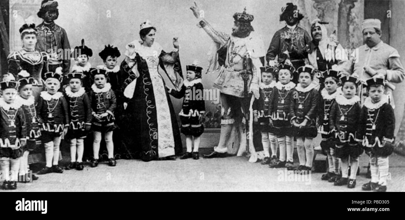 1279 Rutentheater ca1895-1900 Foto Stock