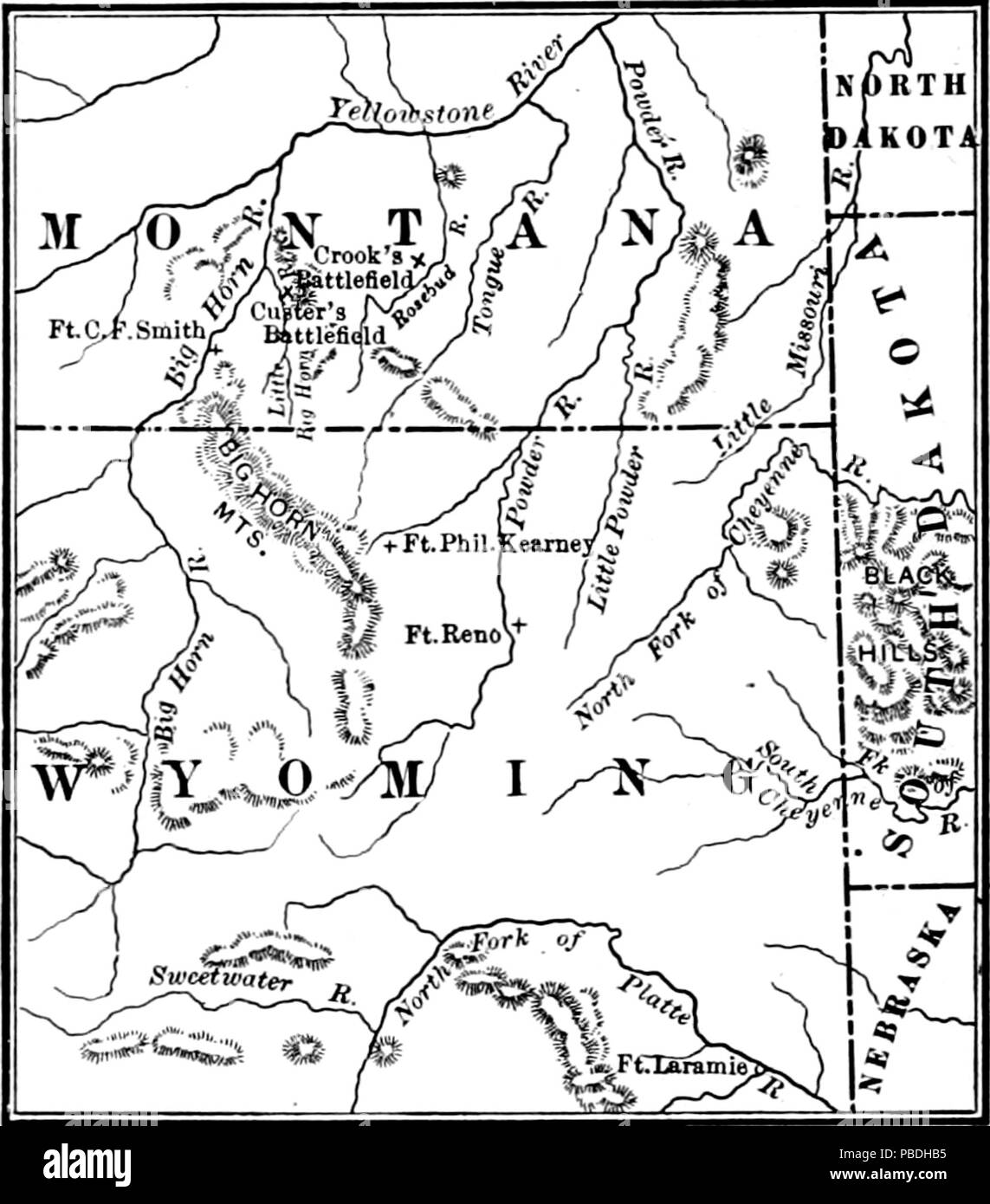 1293 scena del rosso guerra Cloud Foto Stock