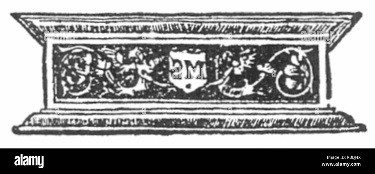 1303 Sebastián Martínez (1566) marca de imprenta Foto Stock