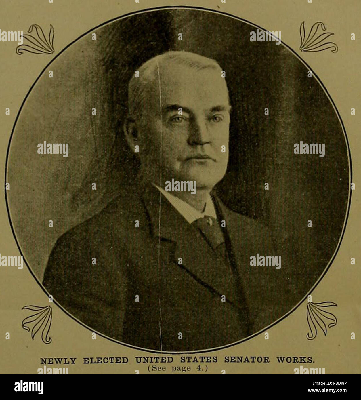 1306 Il senatore John D. opere 1911 Foto Stock