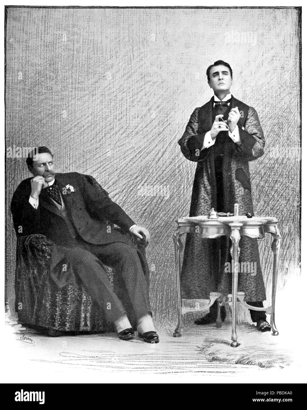 1315 Sherlock-Holmes-1899-McRae-Gillette Foto Stock