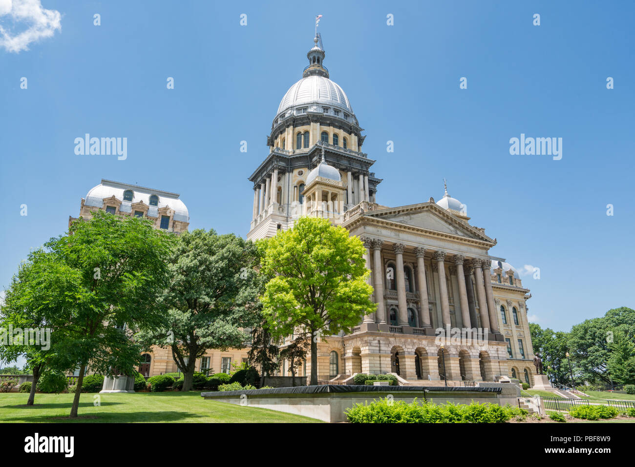 Illinois Capitale dello Stato edificio in Springfield, Illinois Foto Stock
