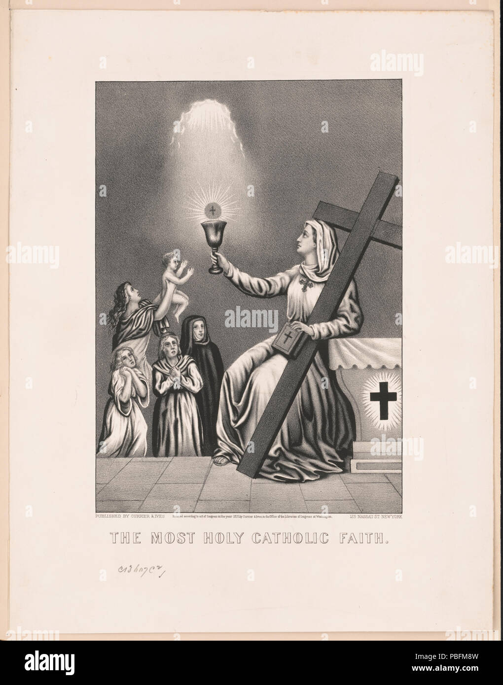 1657 La più santa fede cattolica LCCN2002710581 Foto Stock