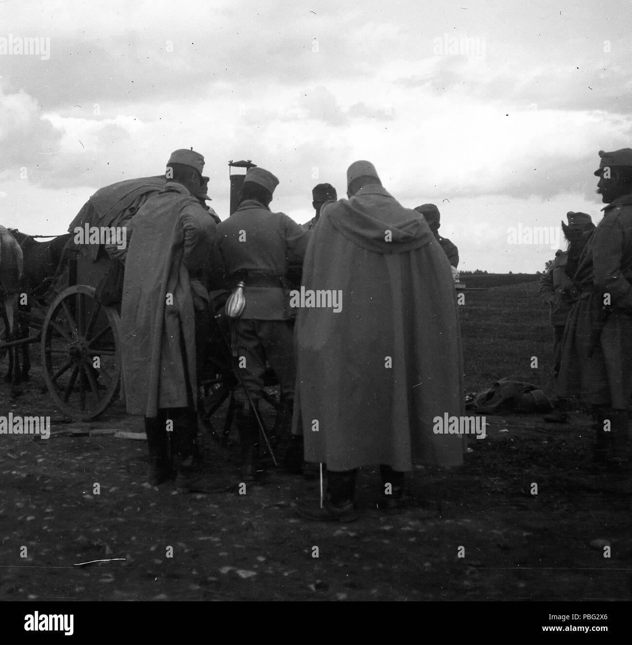 1549 soldato, gulasch cannon, pallone Fortepan 84095 Foto Stock