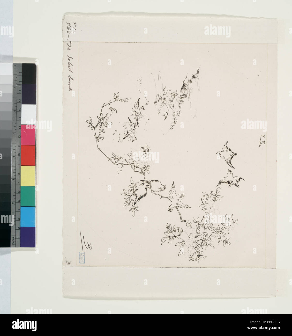 1549 Soleil Levant (NYPL b14506646-1149397) Foto Stock