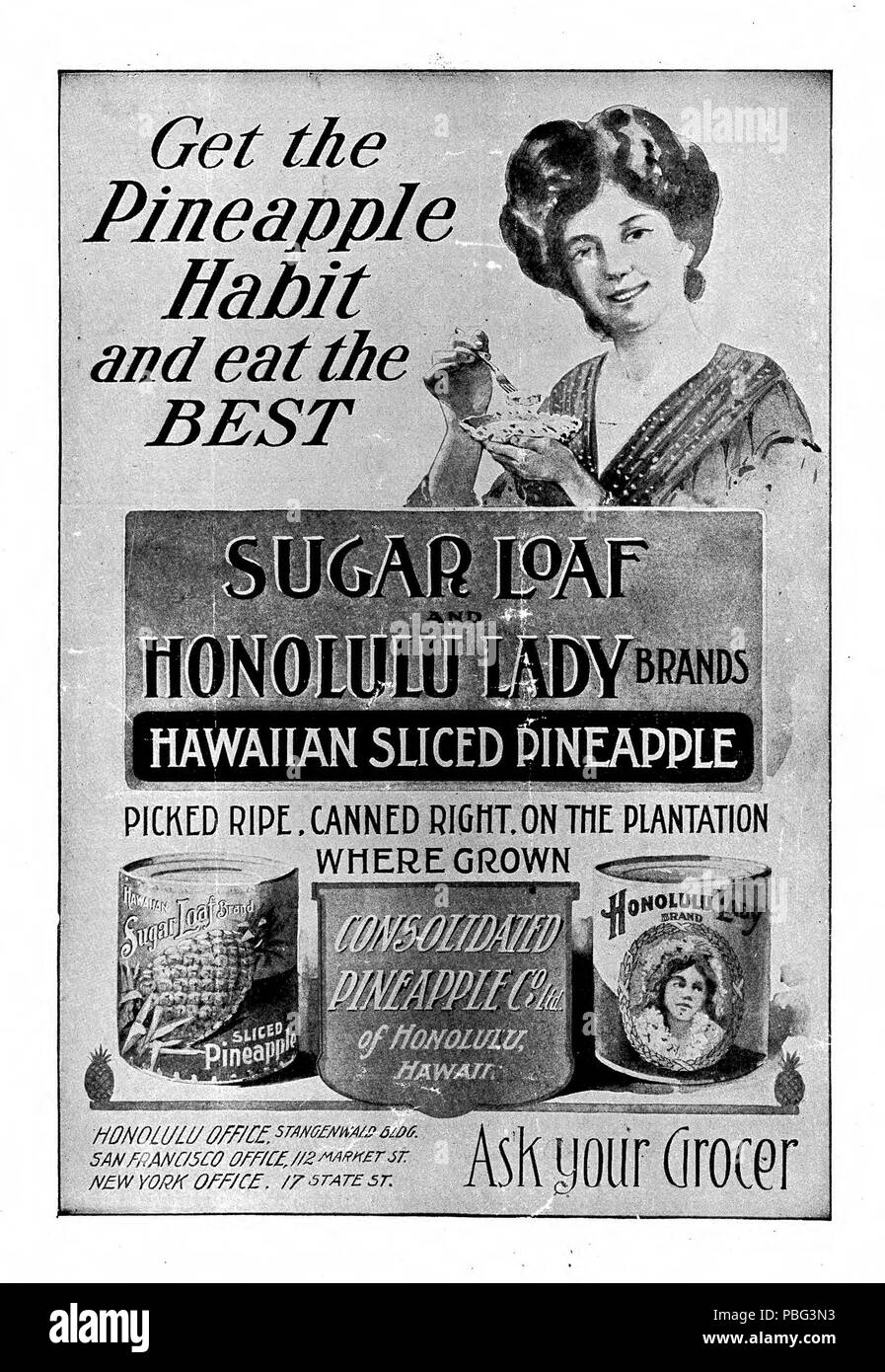 1555 Souvenir Taft giorno ufficiale del programma - coperchio posteriore Foto Stock