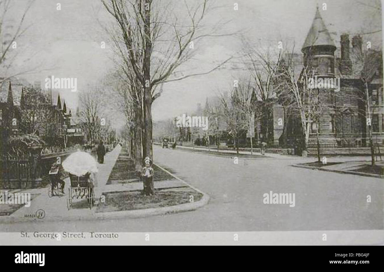 1562 St George Street Toronto 1906 Foto Stock