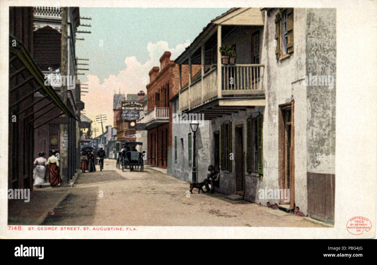 1562 St George Street, sant Agostino, Fla (BNI 429548) Foto Stock