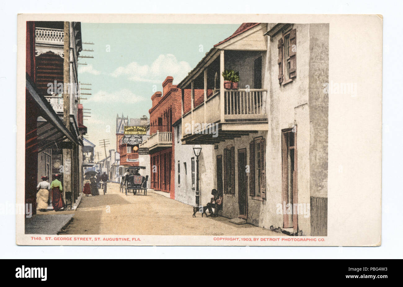 1563 San George Street, Sant'Agostino, Fla (NYPL b12647398-66370) Foto Stock