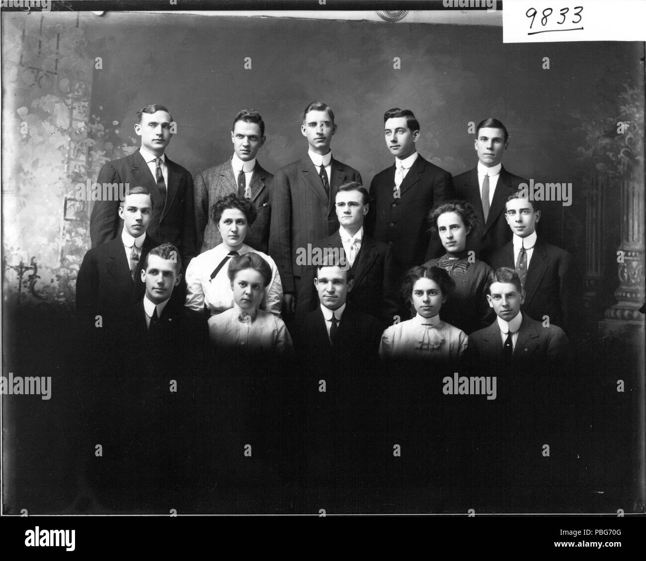 1579 Studente Board 1910 (3192671202) Foto Stock