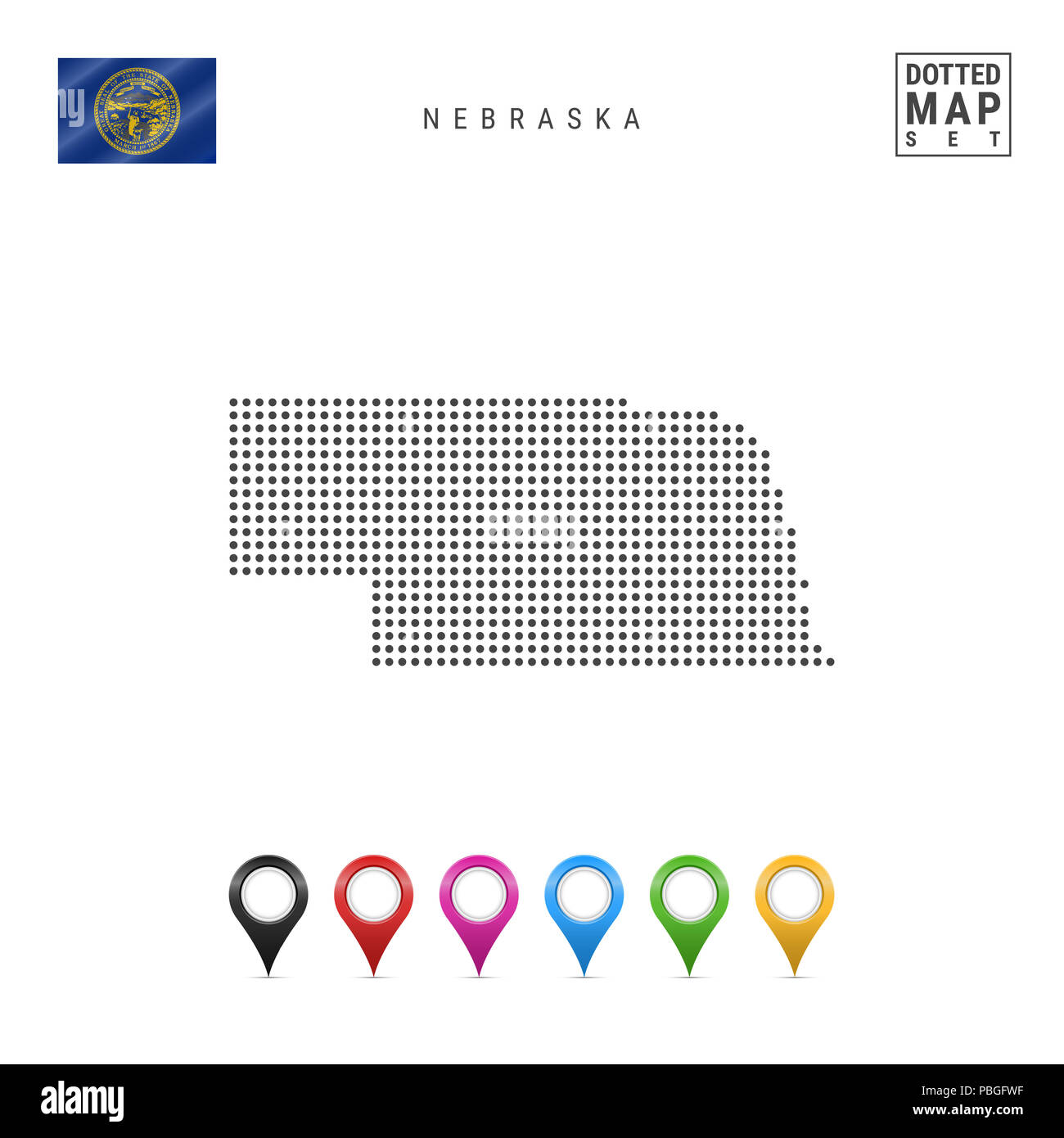 Bandiera Del Nebraska In Nylon 200 Denier – 3x5 Piedi, Resistente Per Esterno, FMAA Certified - 5