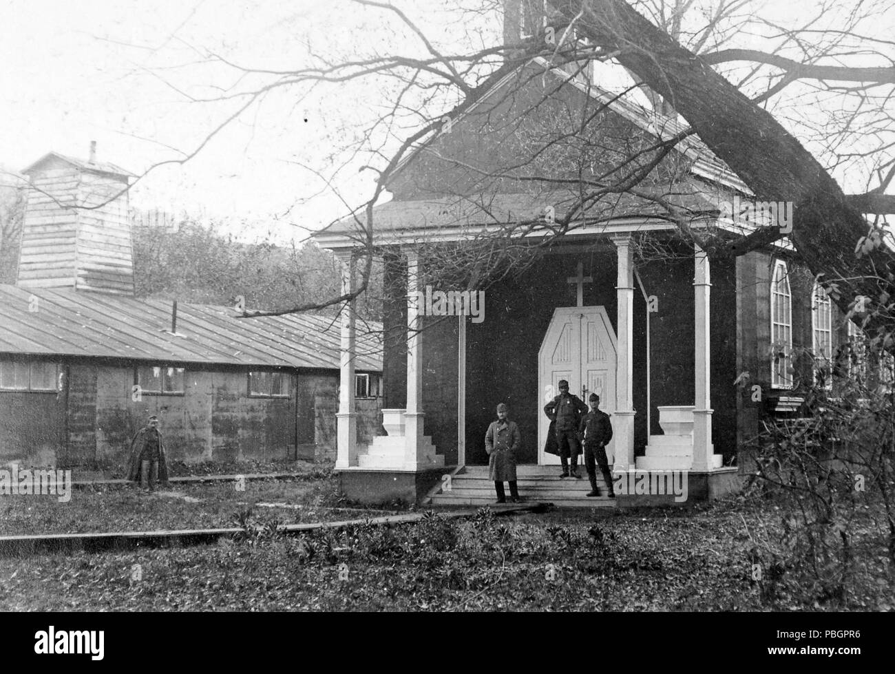 1604 Templom- Fortepan 8104 Foto Stock