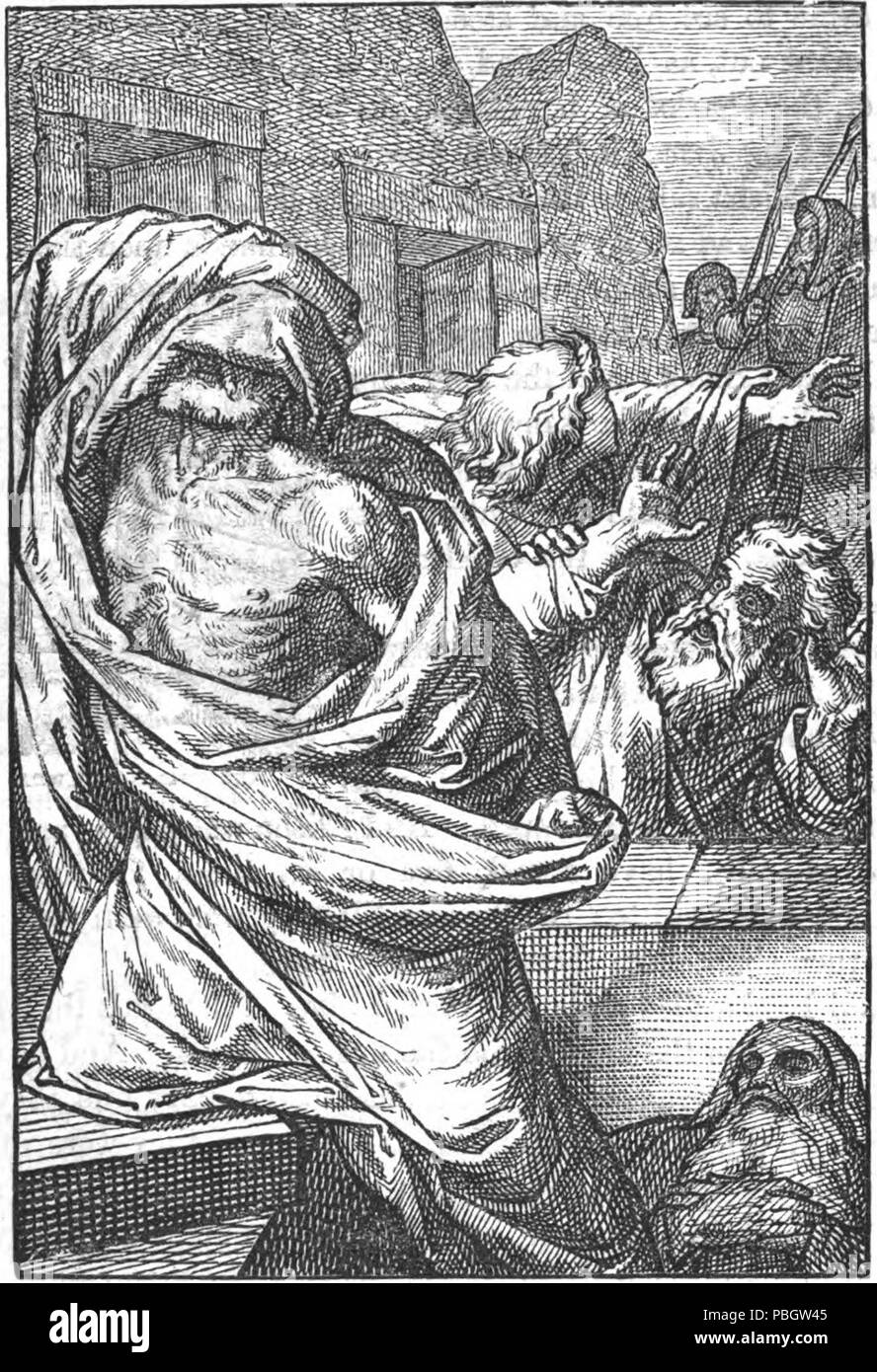 1627 L'uomo morto torna alla vita di Eliseo sepolcro Foto Stock