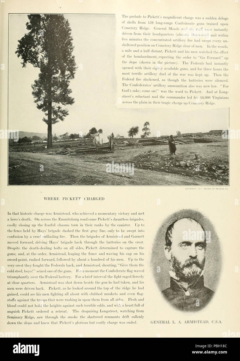 1668 La storia fotografica della guerra civile volume 02 pagina 267 Foto Stock