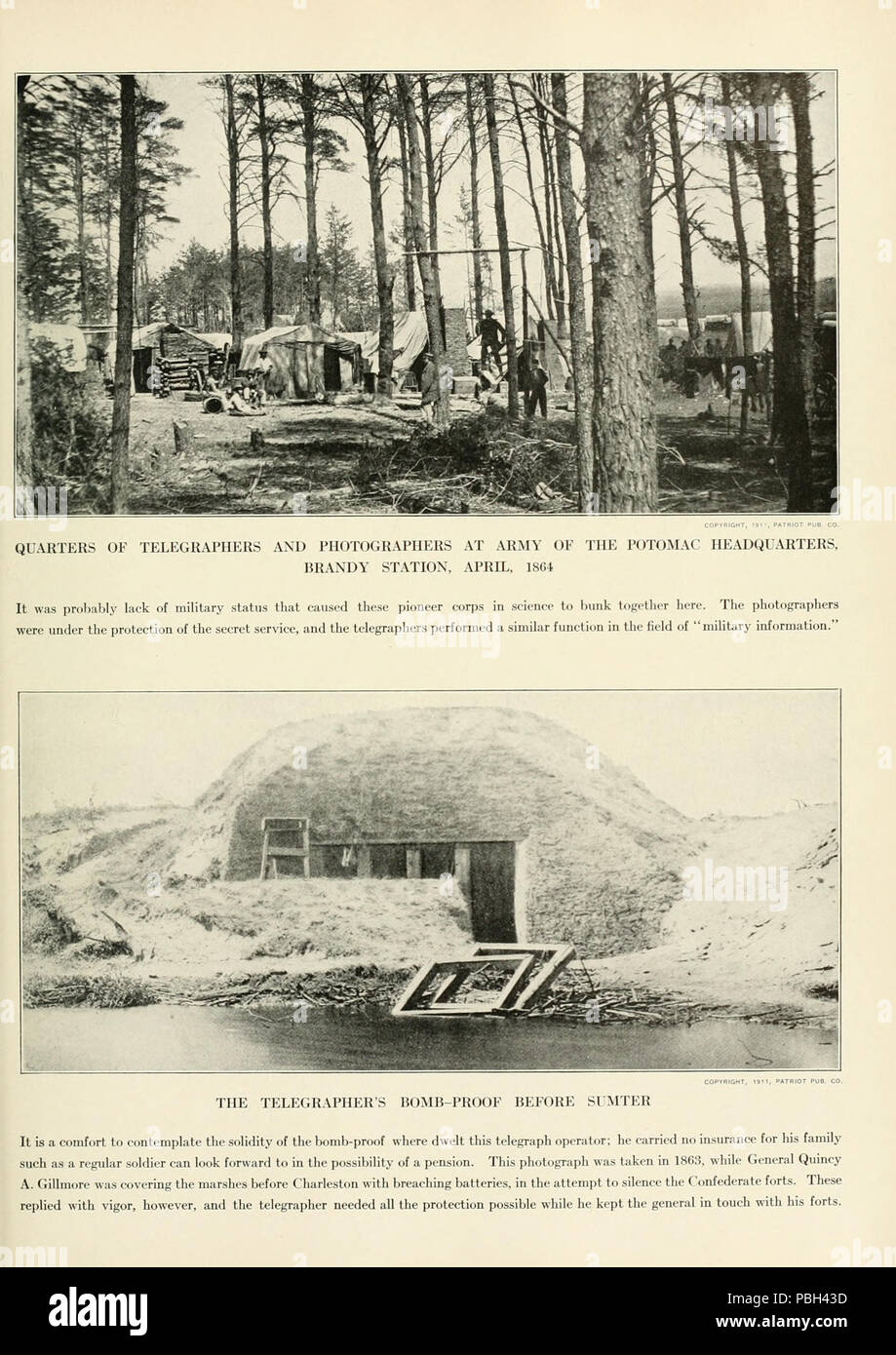 1679 La storia fotografica della guerra civile volume 08 pagina 353 Foto Stock