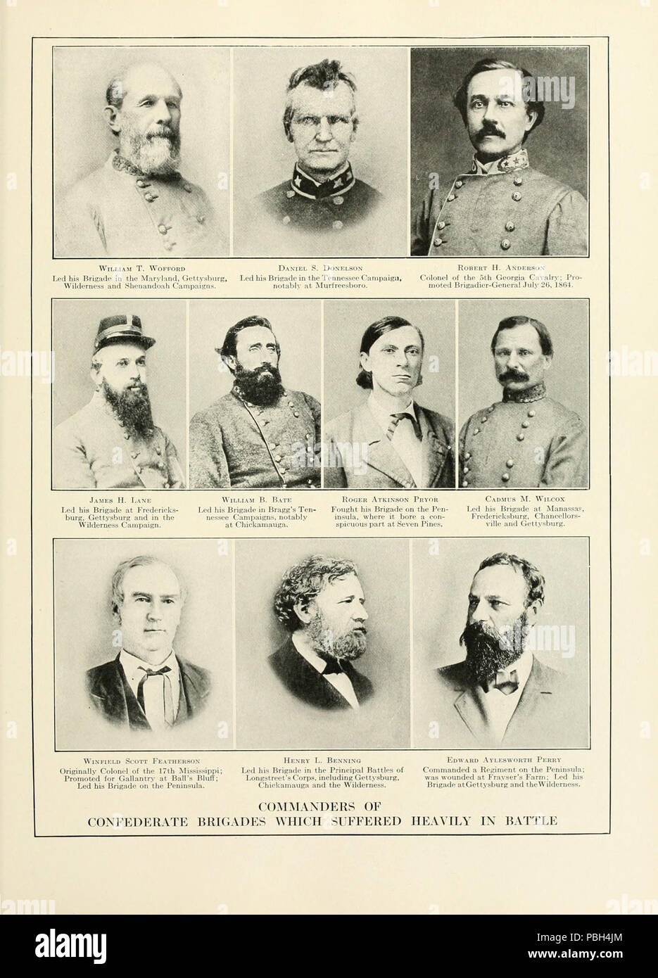 1682 La storia fotografica della guerra civile volume 10 pagina 131 Foto Stock