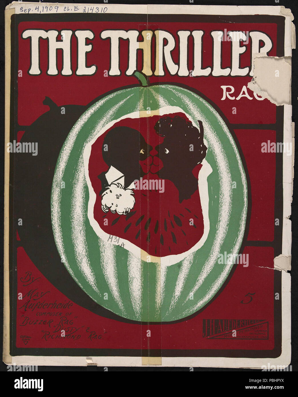 1745 Thriller Rag 1 Foto Stock