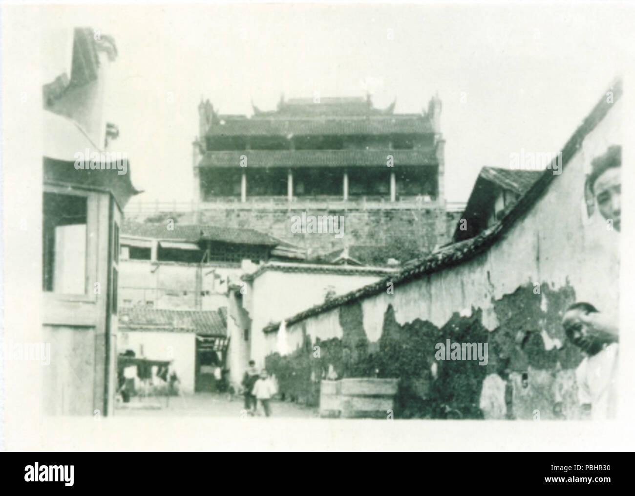 1745 Tianxin Pavilion alla fine della dinastia Qing Foto Stock