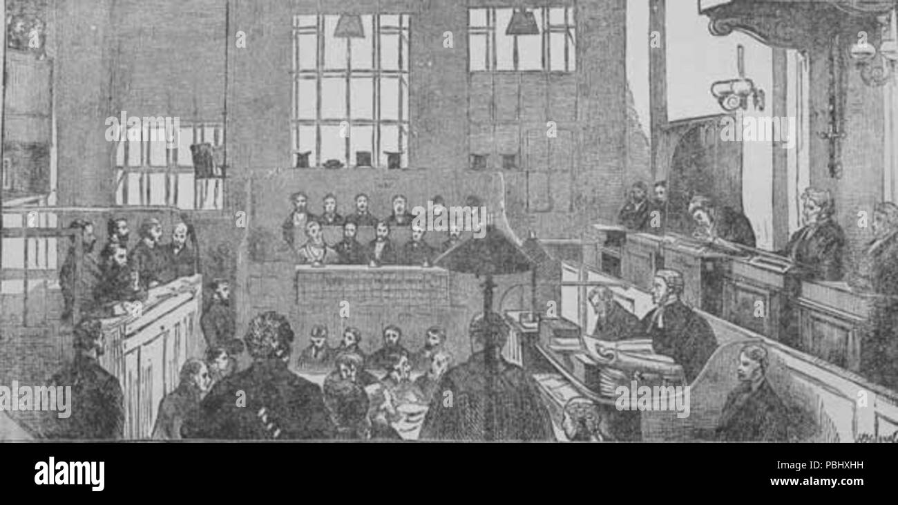 1773 Prova di 1873 Bank of England forgiatori Foto Stock