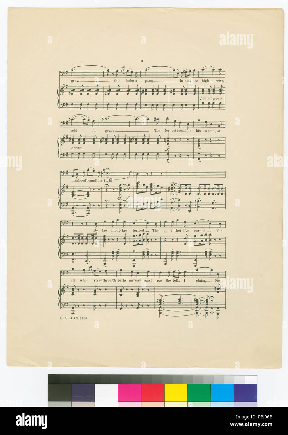 1788 sotto una quercia (NYPL ADE-454425-1699034) Foto Stock