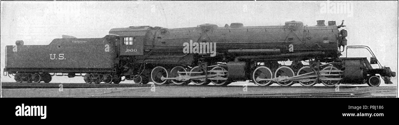 1796 USRA 2-8-8-2 Foto Stock