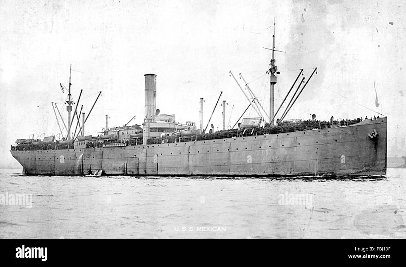 1796 USS messicano (ID-1655) Foto Stock