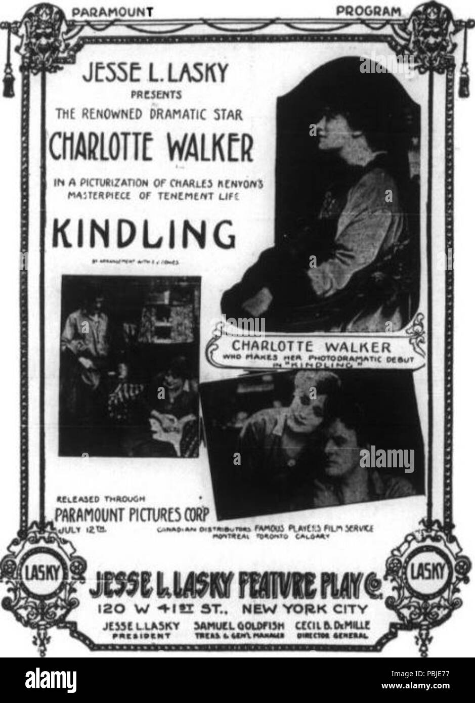 860 facendo accendere (1915) - 1 Foto Stock