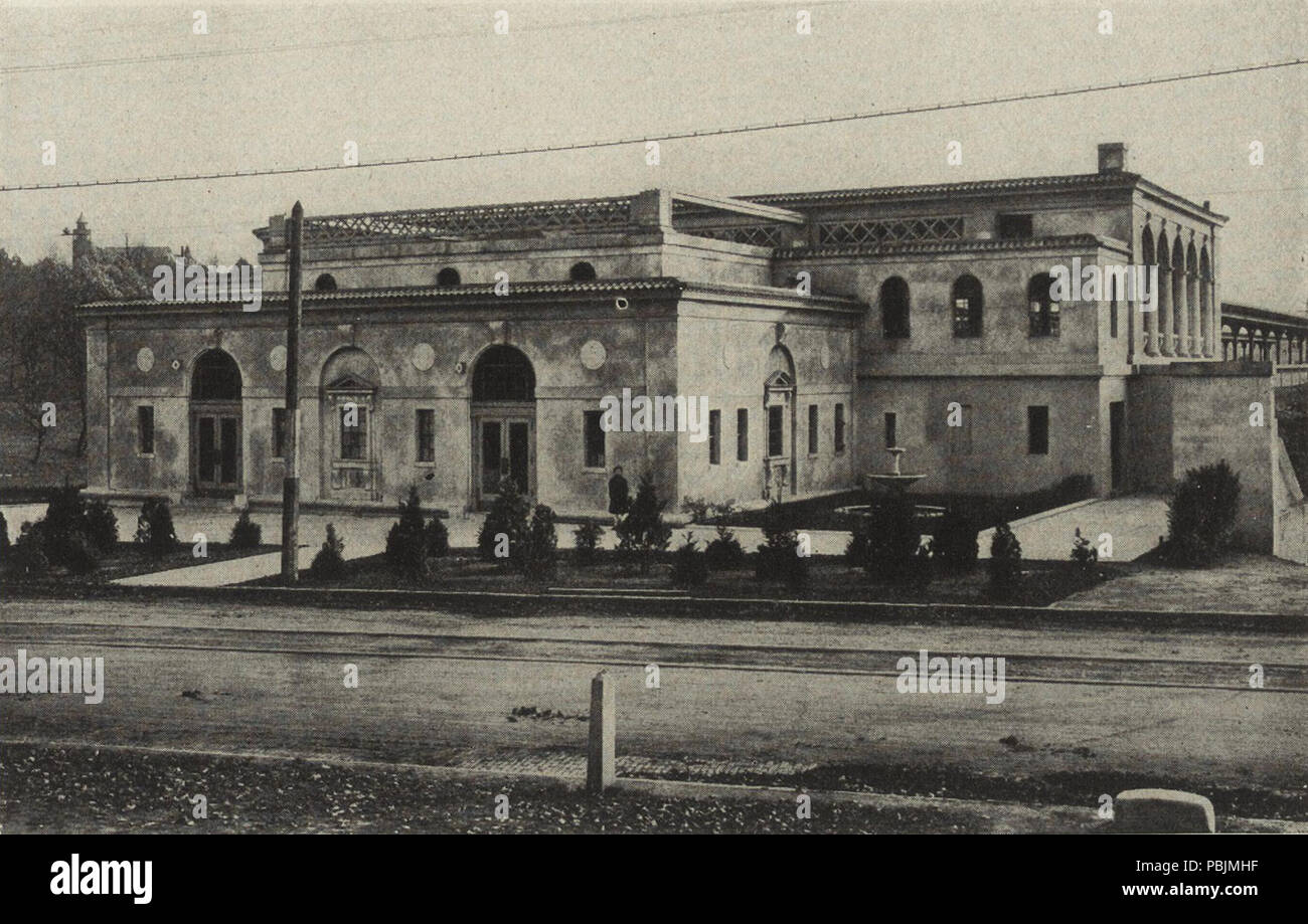 1851 White Plains NYW&amp;B stazione, 1914 Foto Stock
