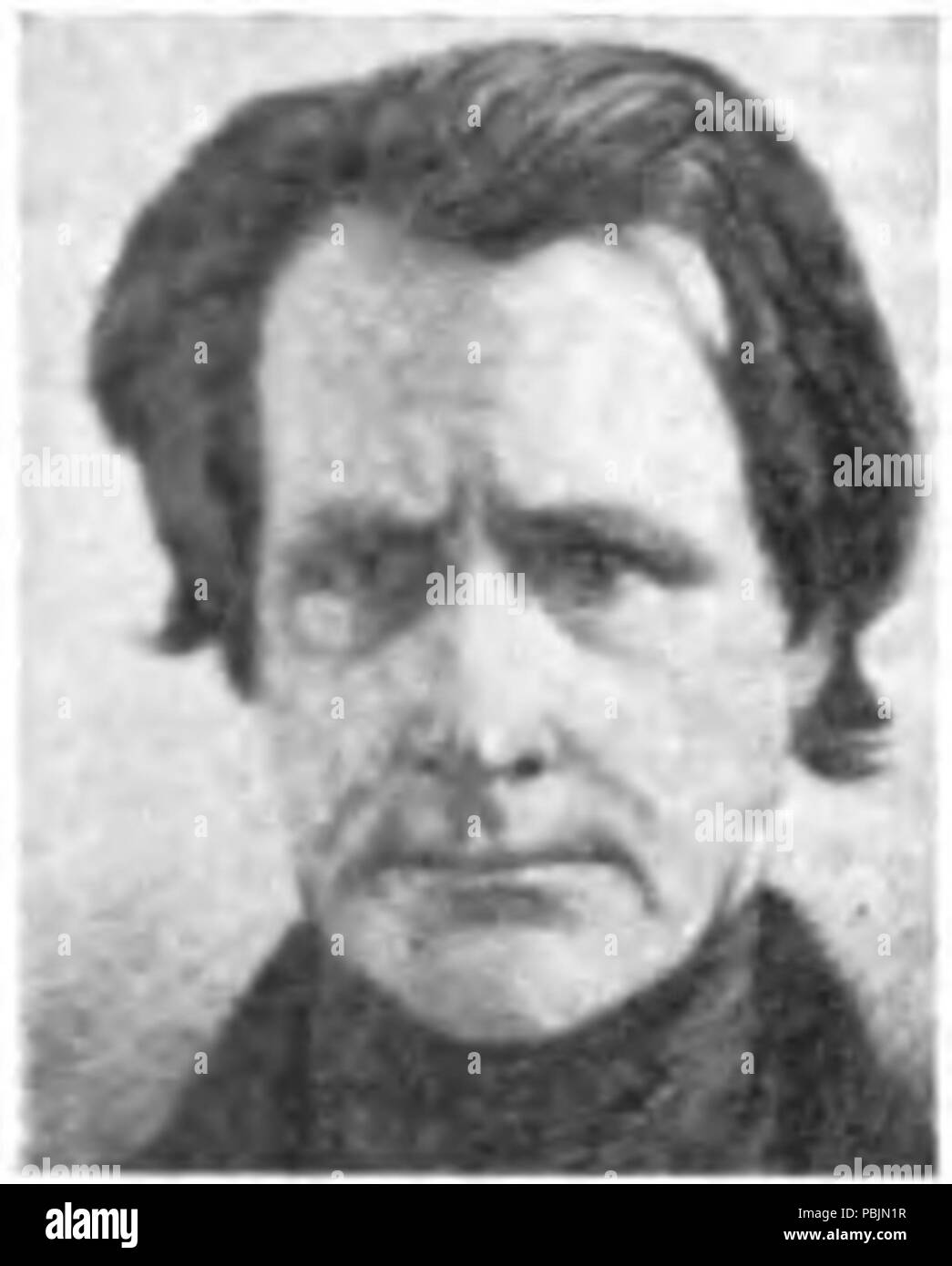 1855 William Allen (governatore) herringshaws Foto Stock