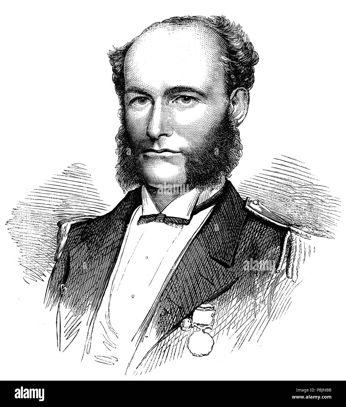 1857 William Henry Panter - illustrato Australian News (1871) Foto Stock