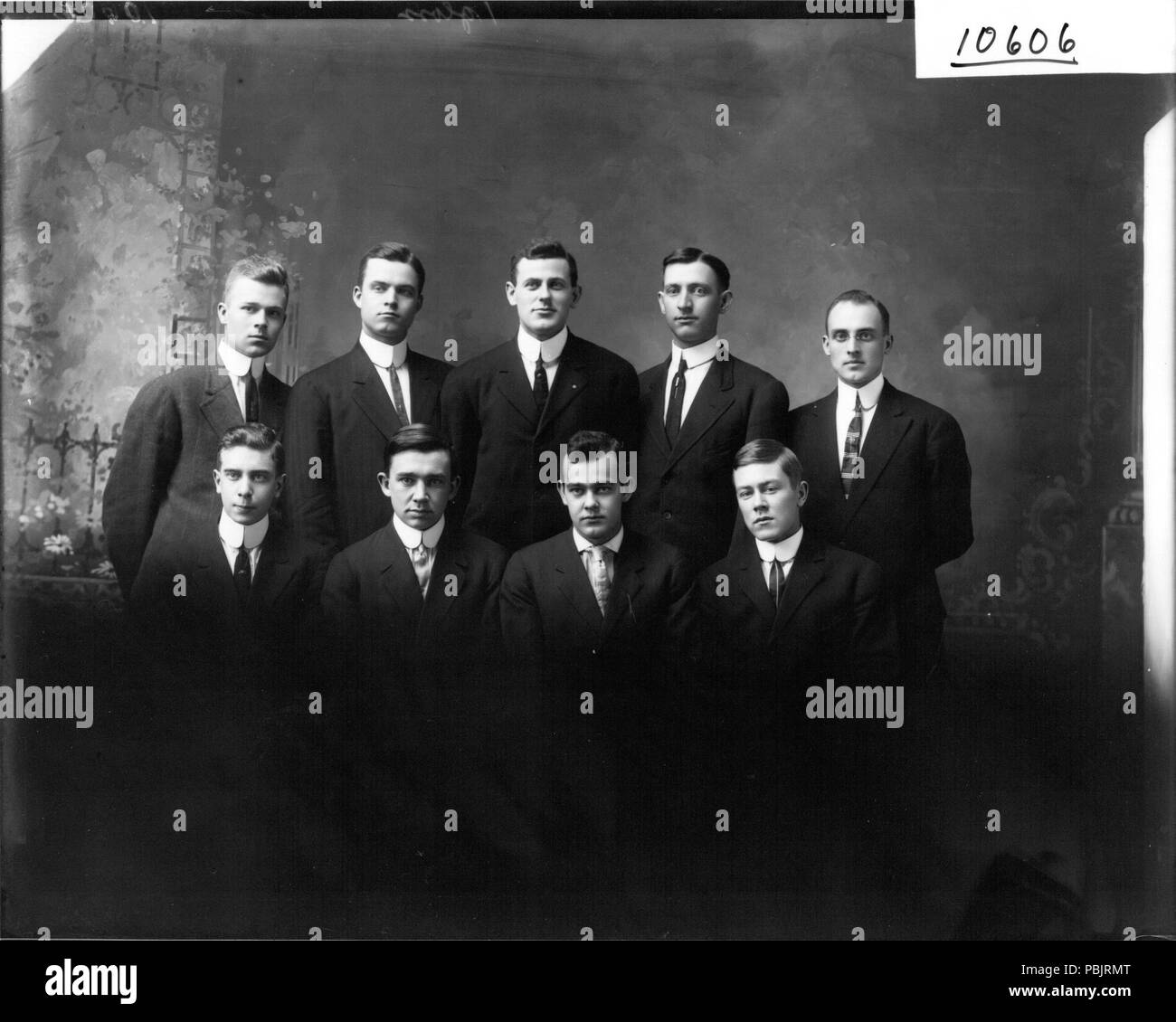 1875 YMCA ritratto di gruppo 1911 (3190599225) Foto Stock