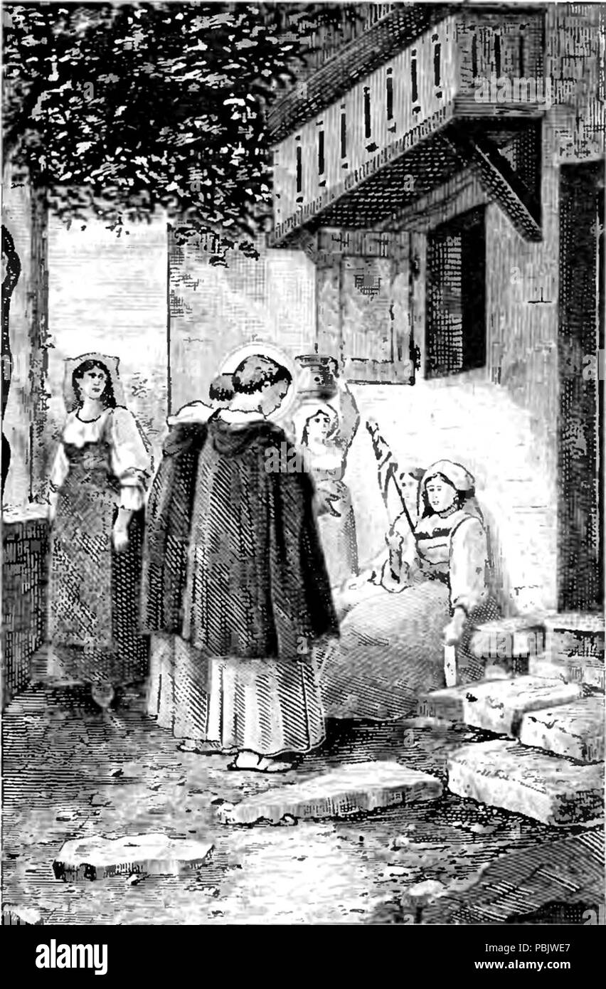 1886 Żywoty św. Pańskich na wszystkie dnie roku-picture p. 97 Foto Stock