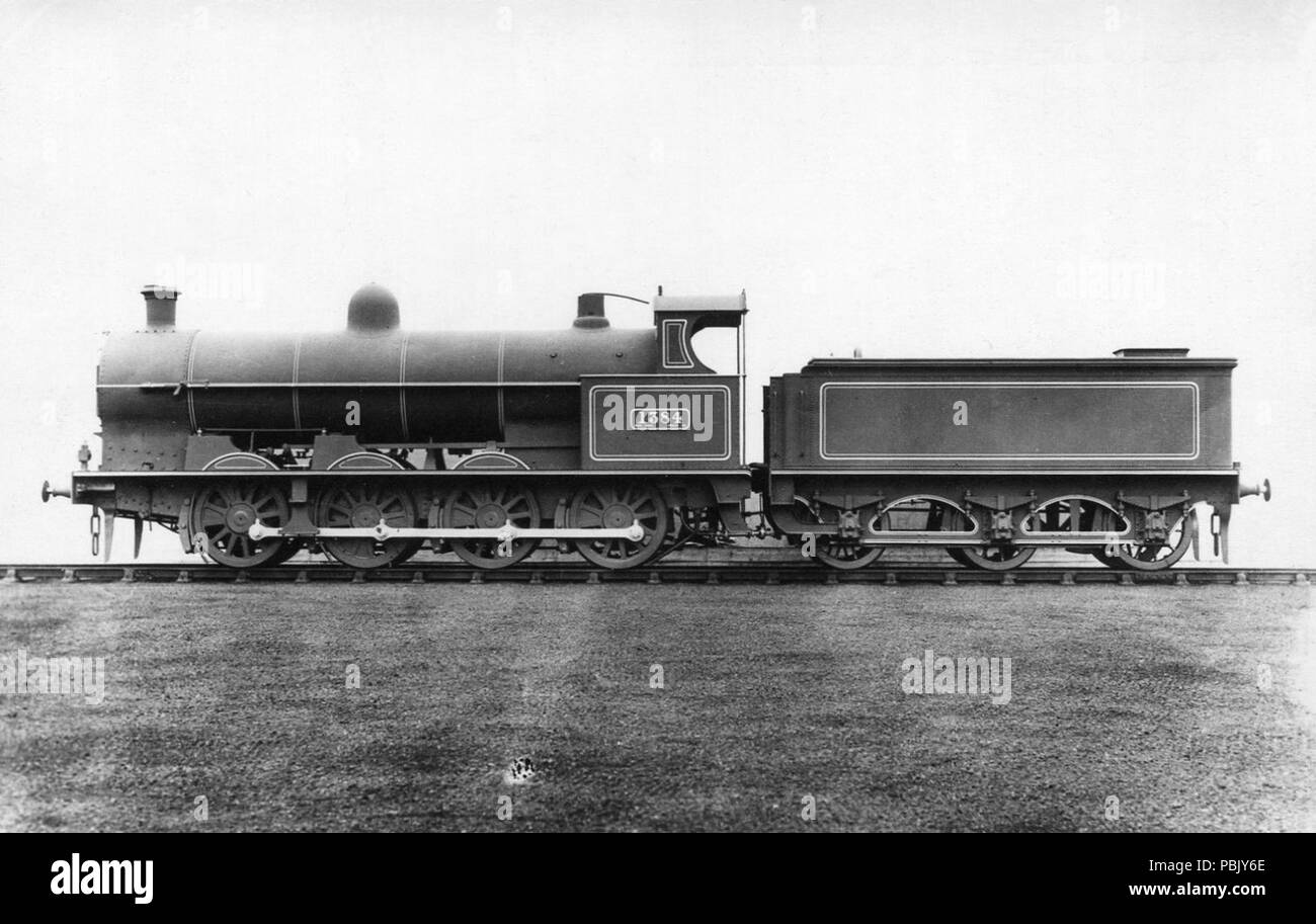 930 LNWR locomotiva n. 1384 G1 Foto Stock