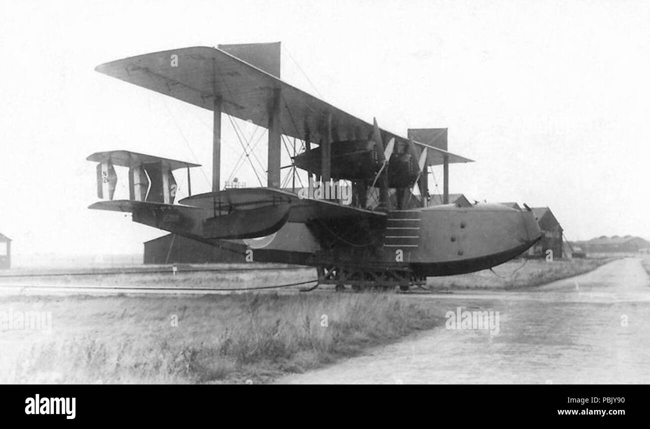 1804 Vickers Valentia flying boat Foto Stock