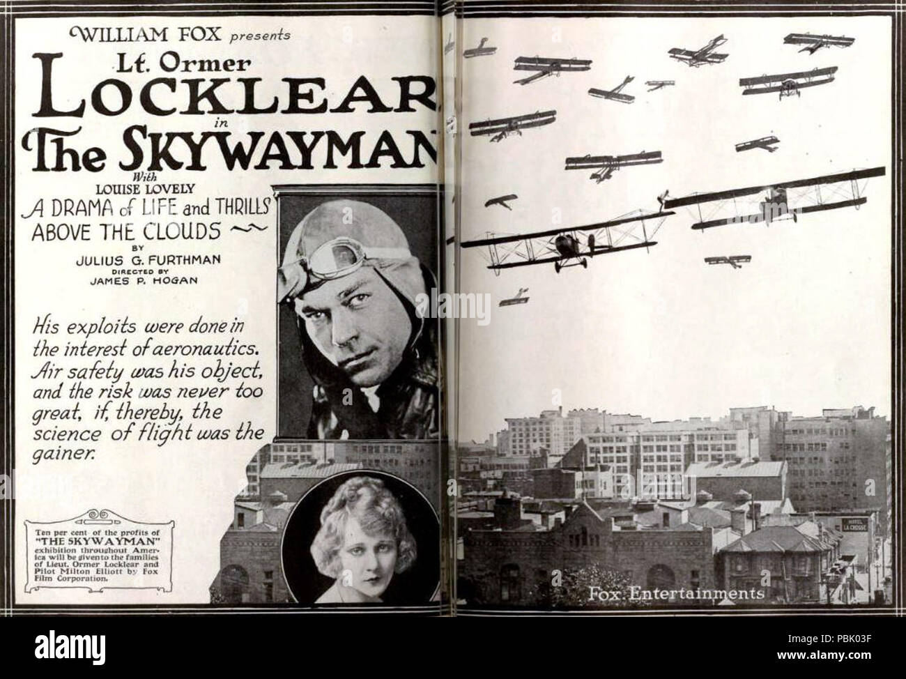 1701 La Skywayman (1920) - 4 Foto Stock